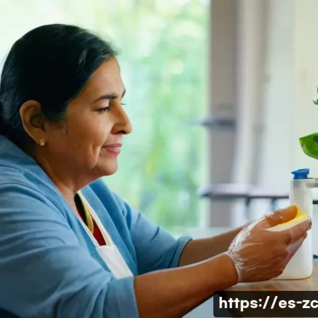 자급자족을 위한 의료 및 건강 관리 - A cozy home setting showing a middle-aged Hispanic woman gently cleaning a small superficial cut on ...